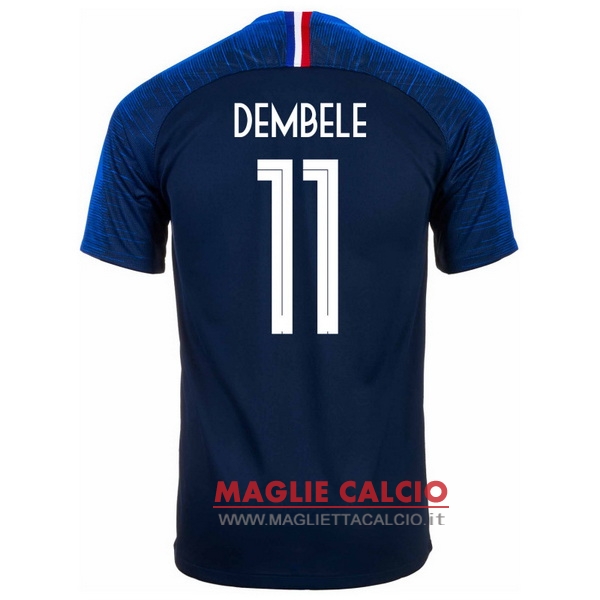 nuova maglietta francia 2018 dembele 11 prima